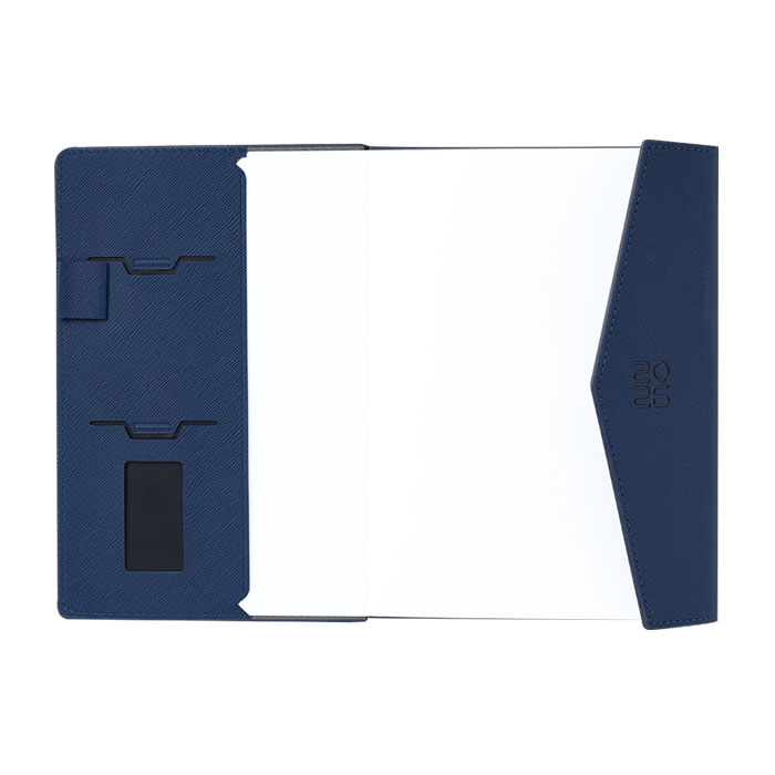 큐브 네이비 자석양장