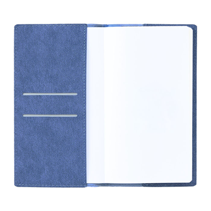 그레인 네이비 수첩